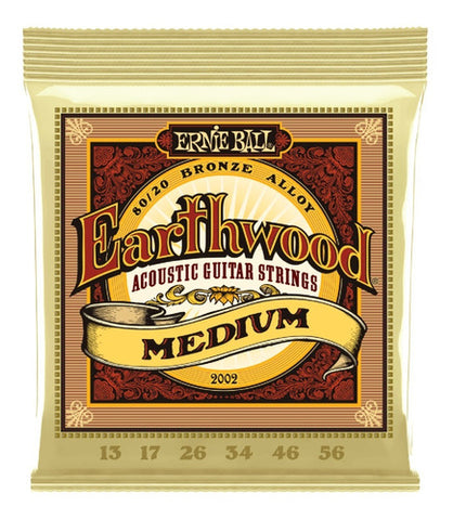 ENCORDADURA ERNIE BALL EARTHWOOD MEDIUM