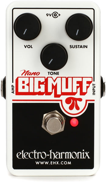 Pedal Nano Big Muff PI, Electro Harmonix – The Rock Lab Mexico