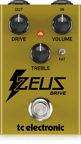 Pedal Zeus Drive, Tc Electronic