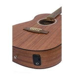 Guitarra Electroacústica Bamboo , GA-38-MAHO-Q