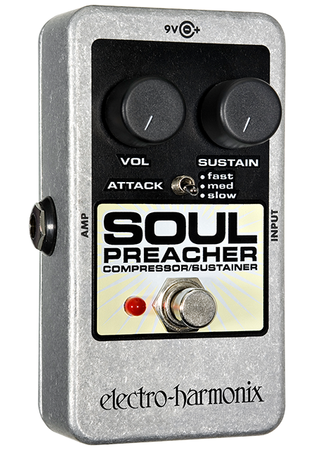 ノリ　エレハモ　Soul Preacher ソールプリーチャー Pedal Soul Preacher, Electro Harmonix – The Rock Lab Mexico